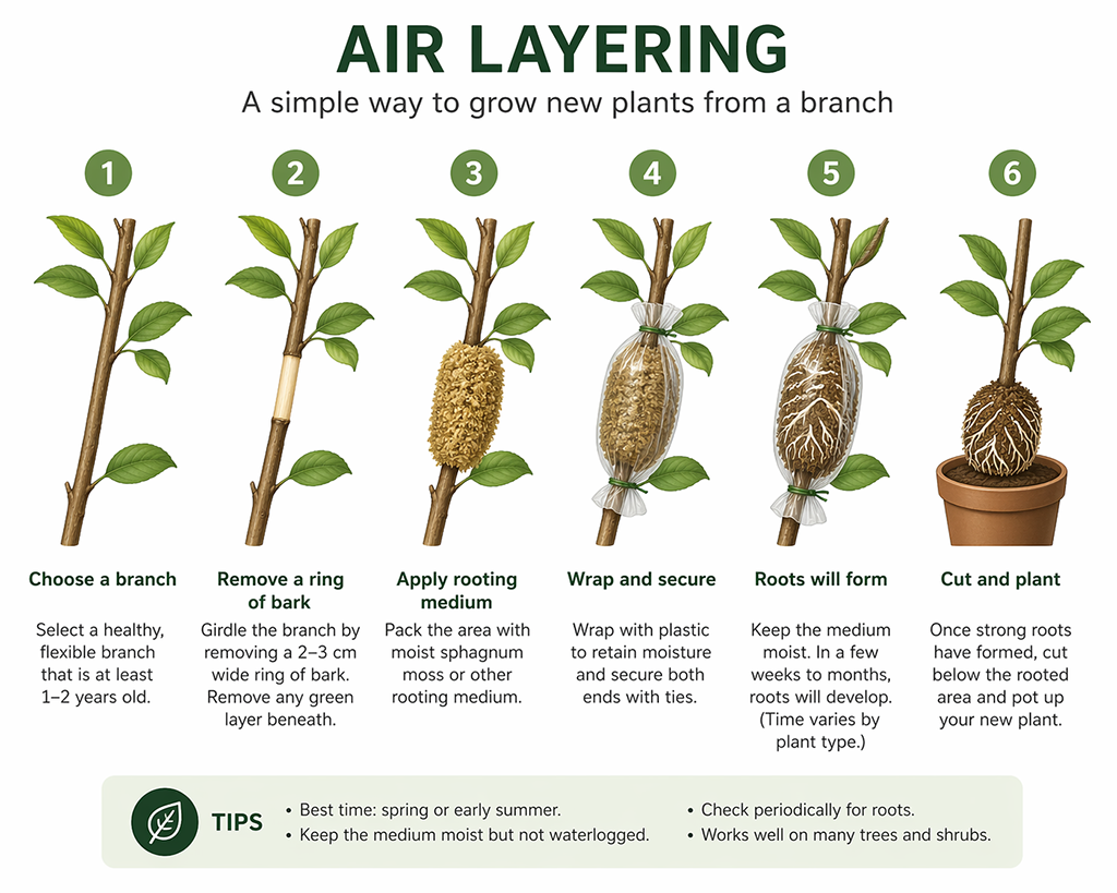 Tree propagation - air layering